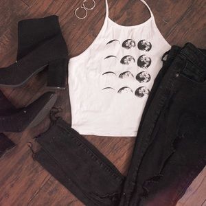 PacSun Moon Phases Halter